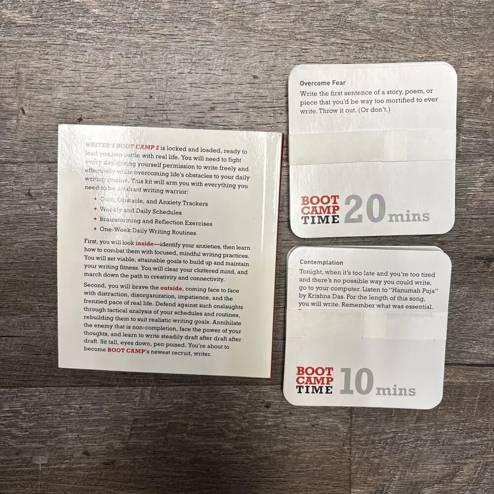 Writers Boot Camp 2 Rachel Federman Tactics And Strategy’s For Writing Cards New